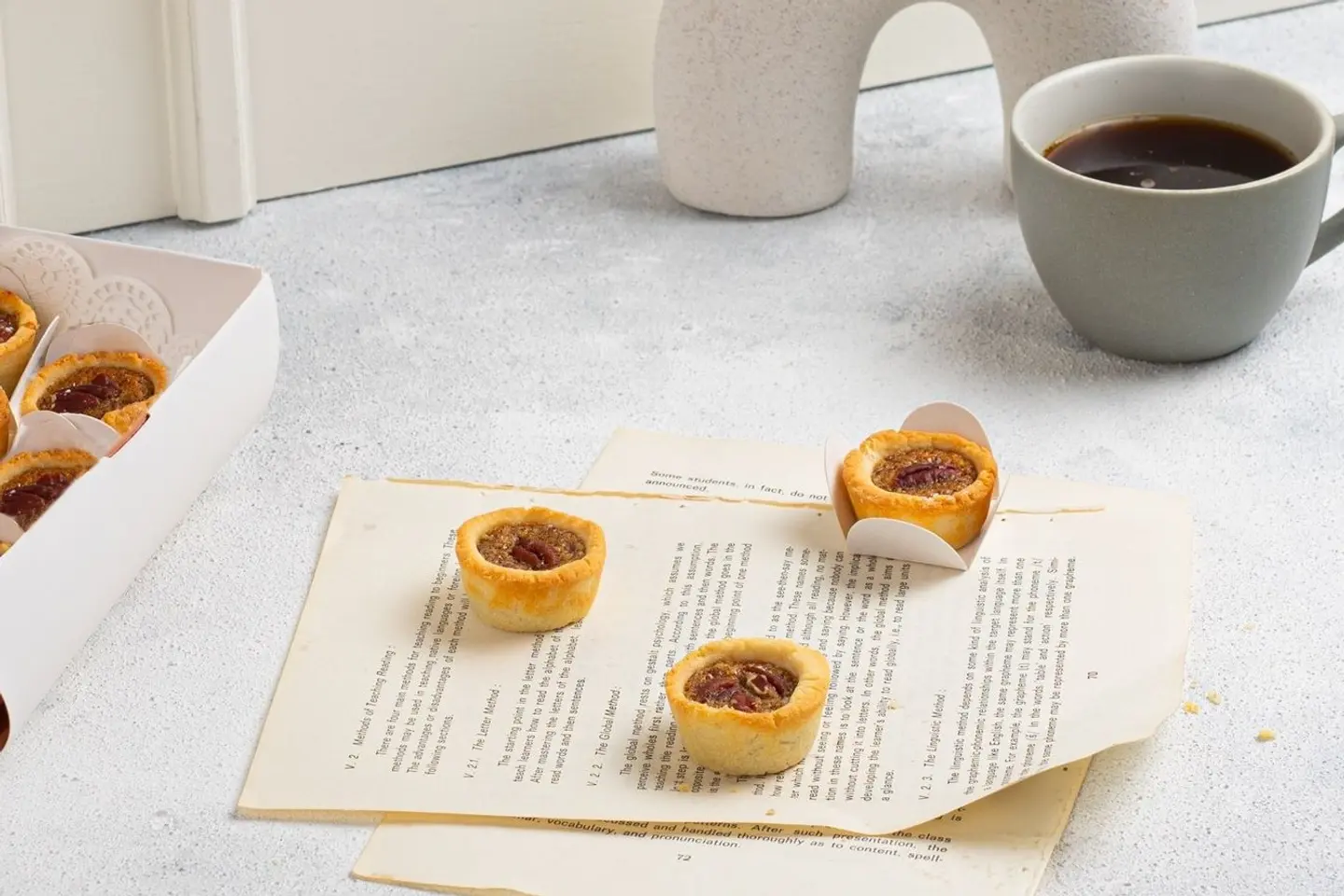 تارت البيكان - حجم وسط