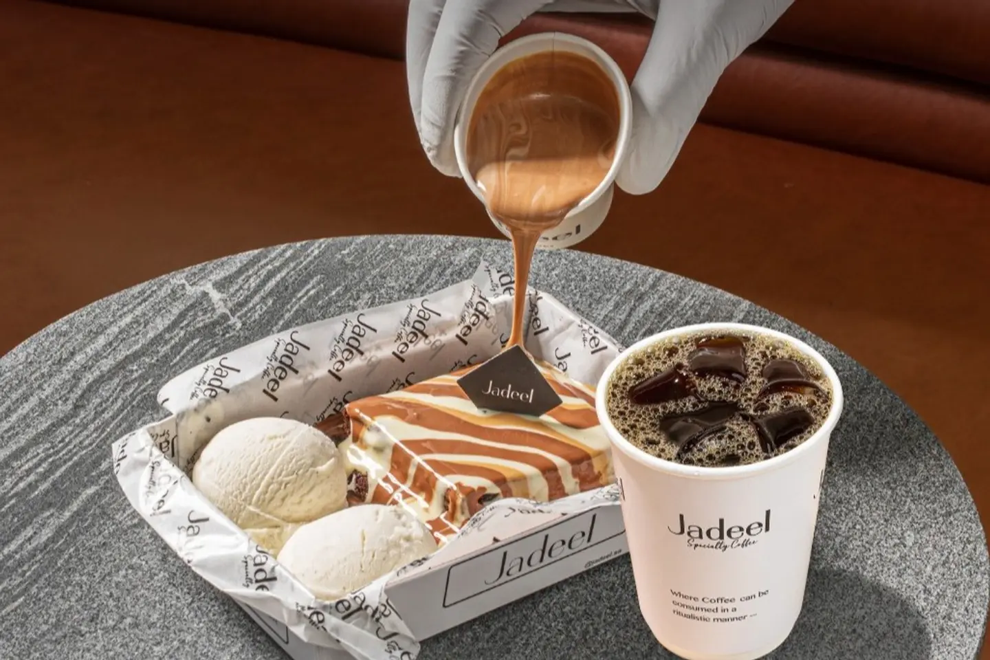 Chocolate Lava Cake With Coffee Of The Day - Lava Cake With Hot Coffee Of The Day