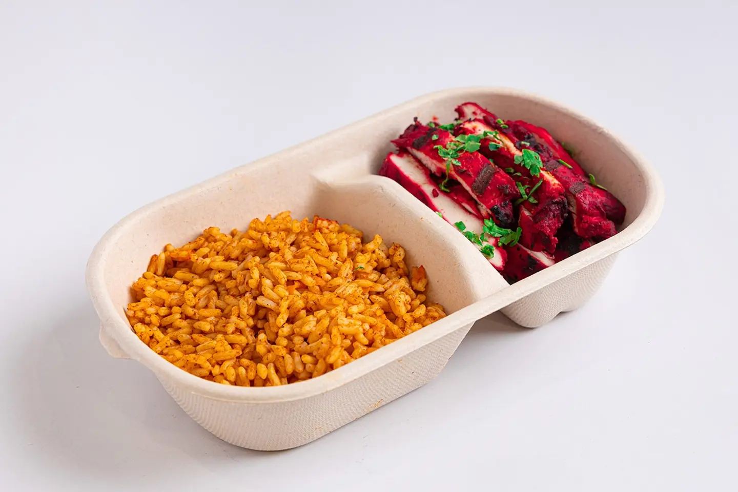دجاج تندوري مع رز امريكي - ١٥٠ جرام
