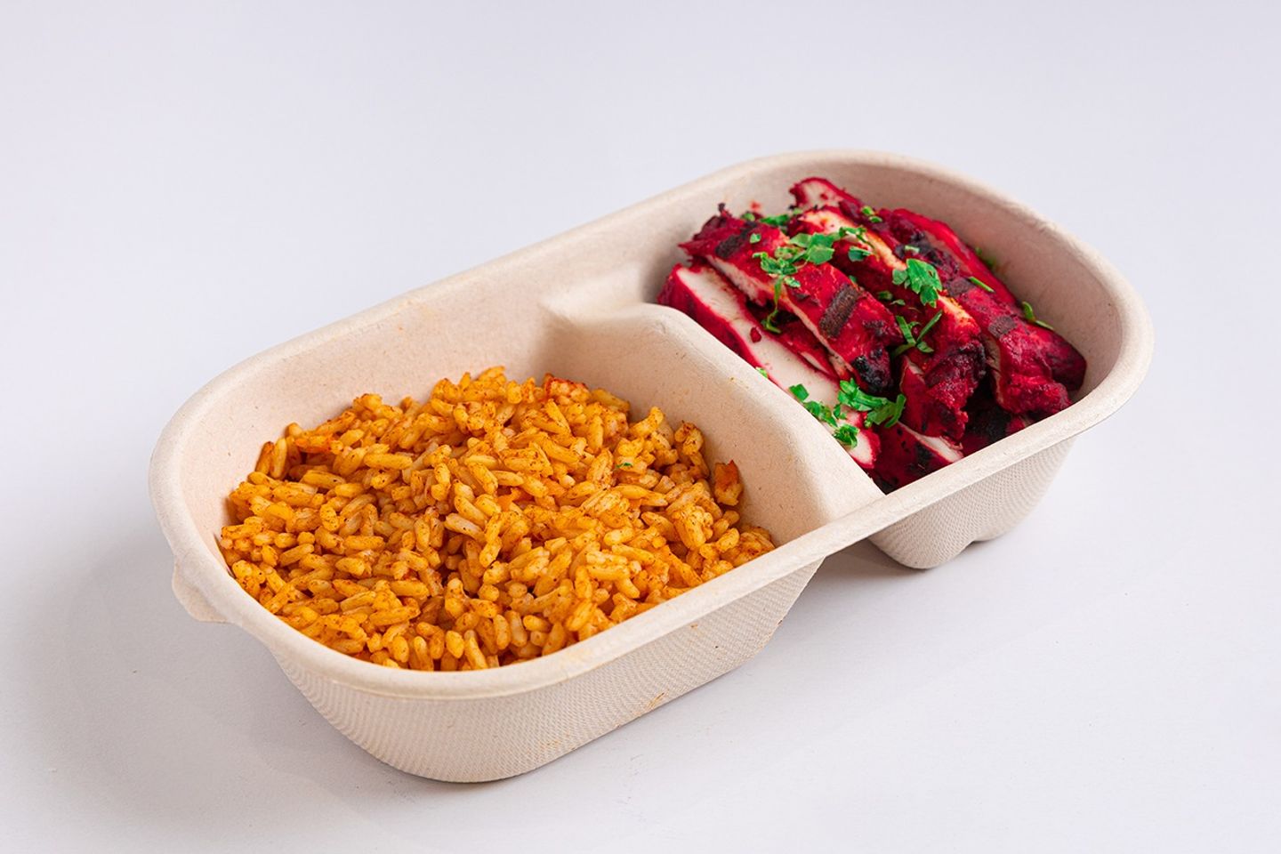 Chicken Tandoori With Rice - 150 Gram