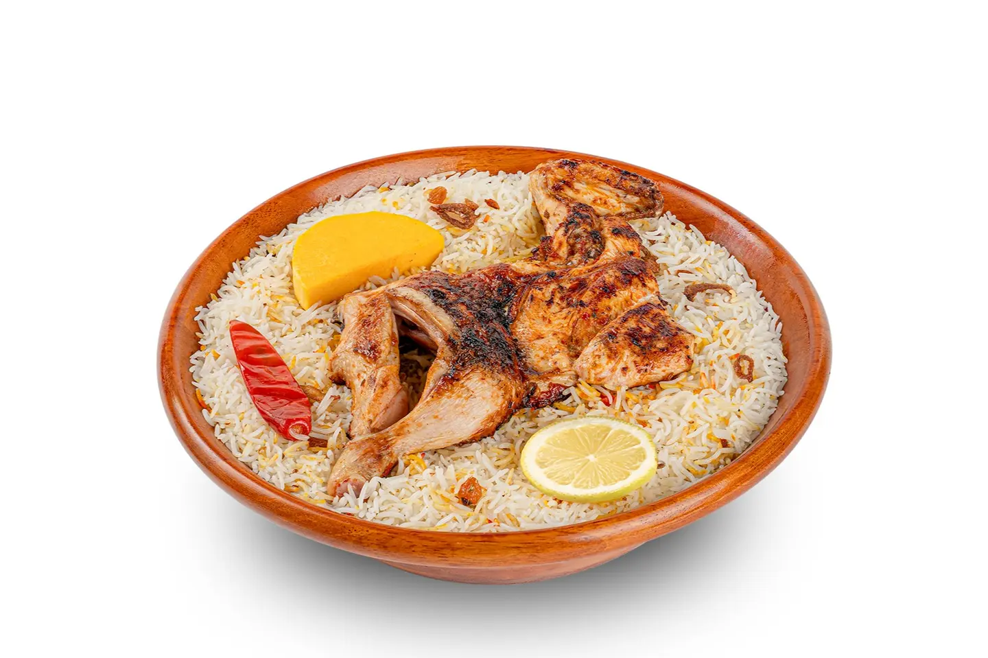 دجاج مظبي مع رز - نصف حبة