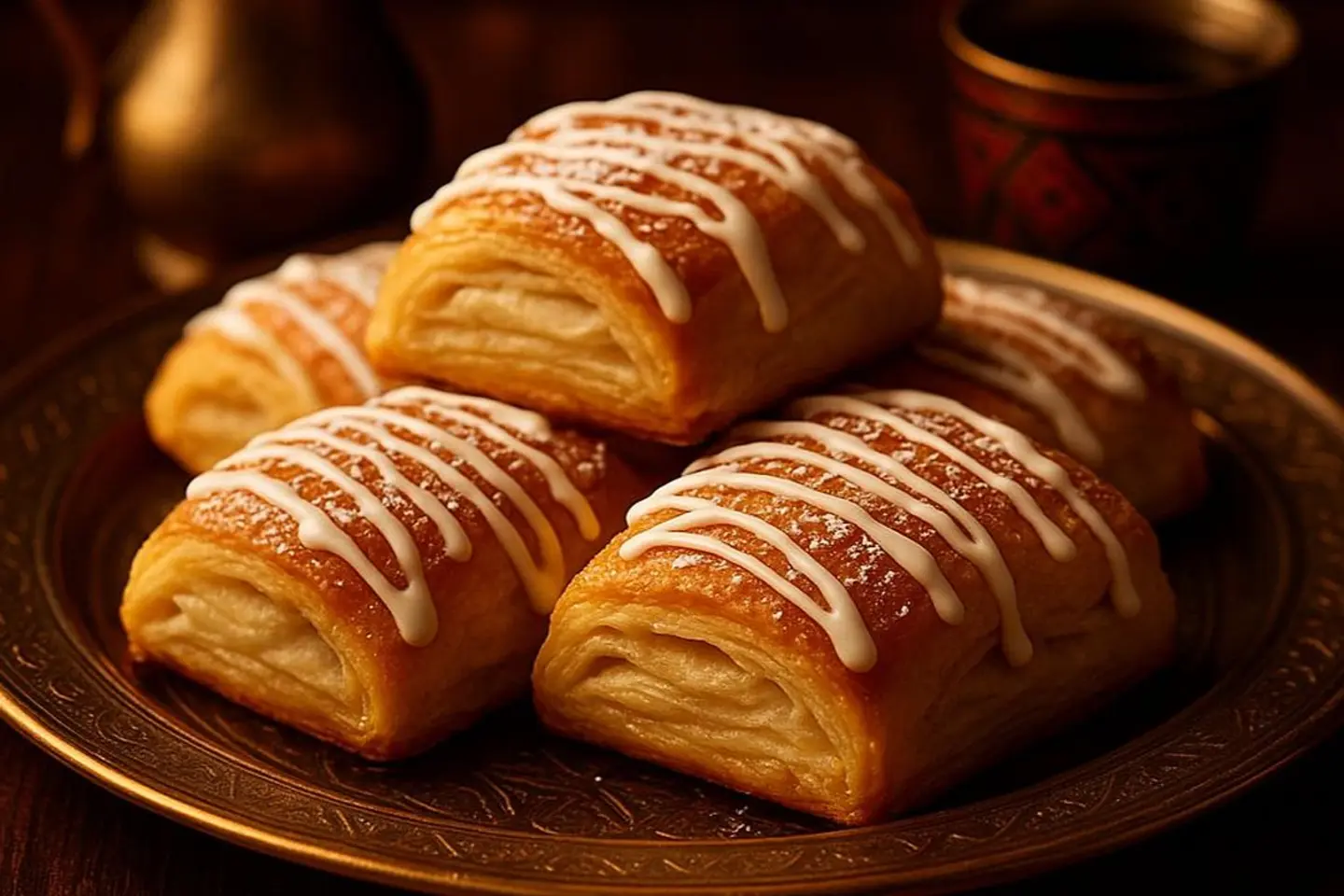 Puff Pastry Chocolate - 10 Pieces