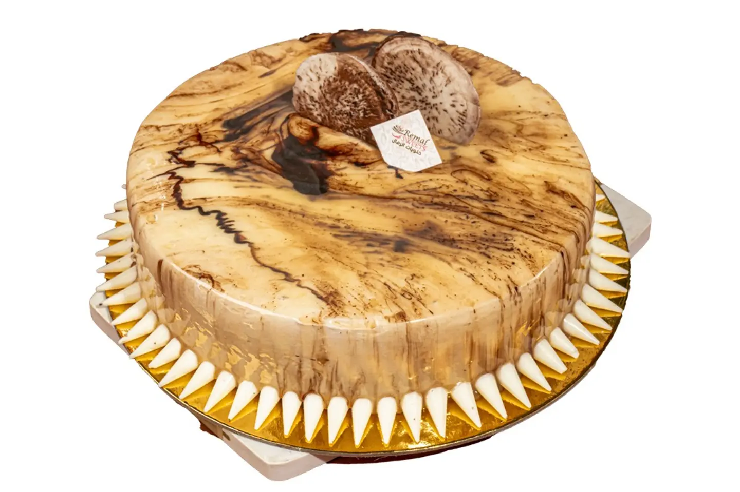 كيكة الماربل - وسط