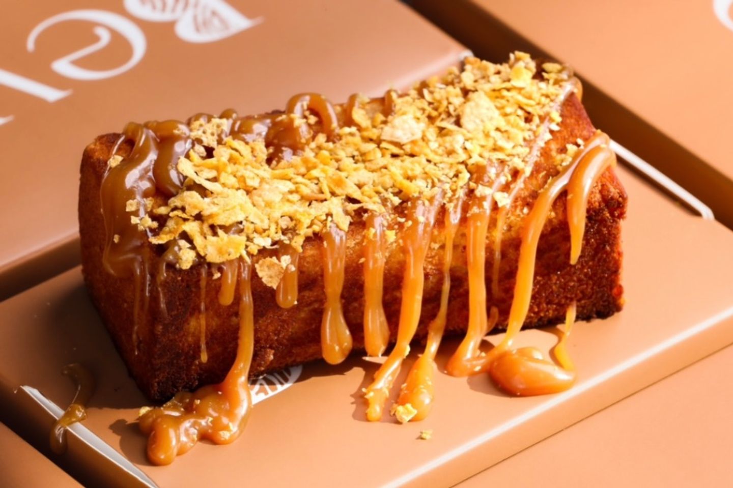 French Toast With Cream - Honey