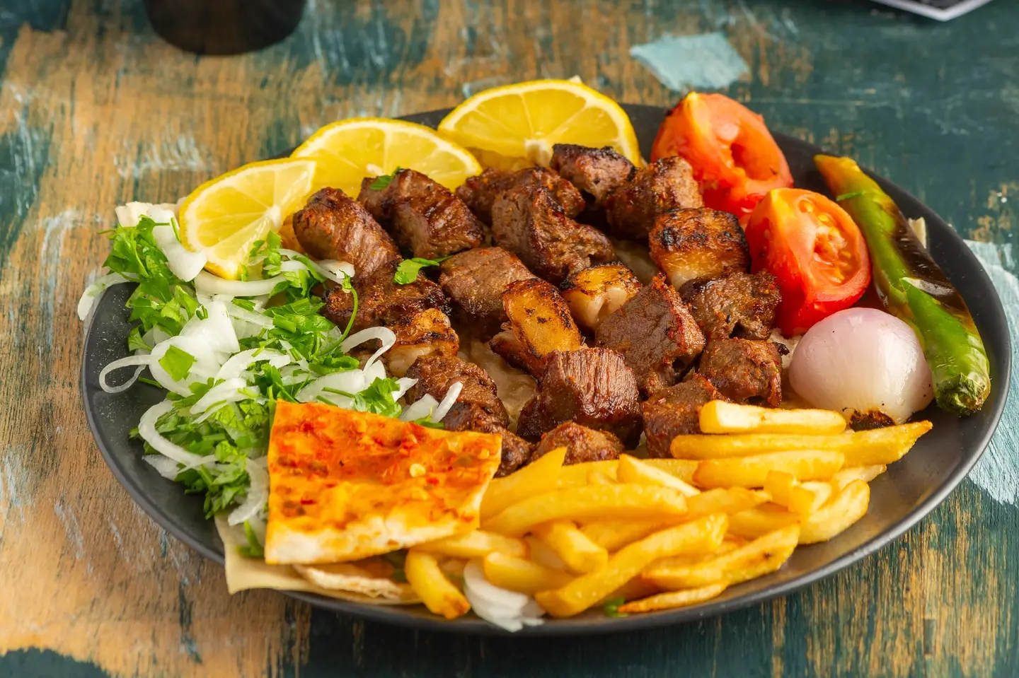 اوصال لحم - ستة عشر سيخ