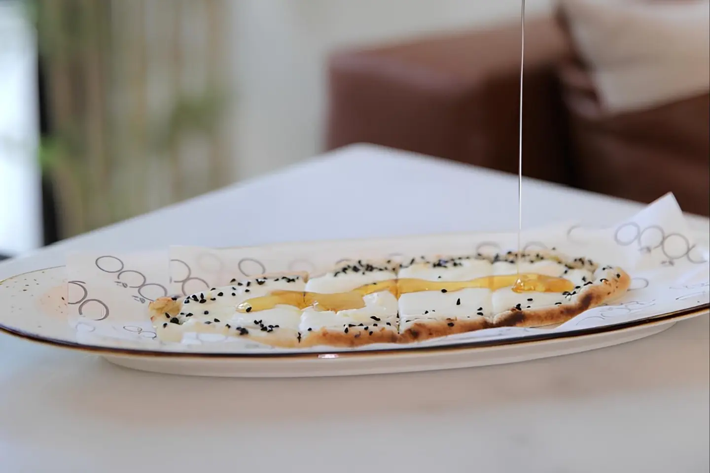 فطيرة لبنة - لبنة و عسل