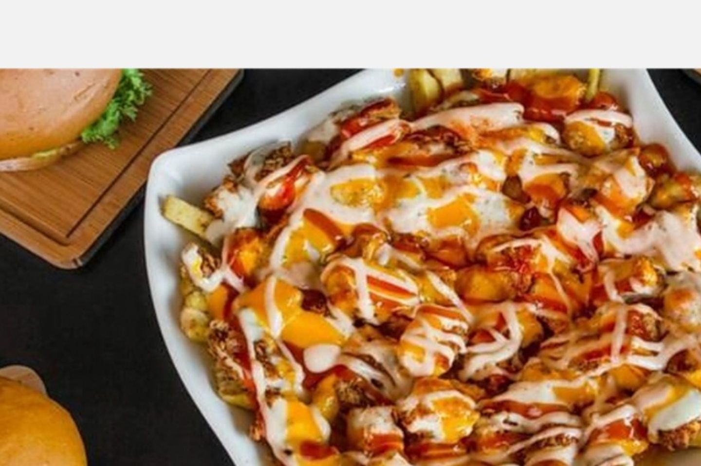 Chicken Fries With Pulled Chicken - Chicken Fries