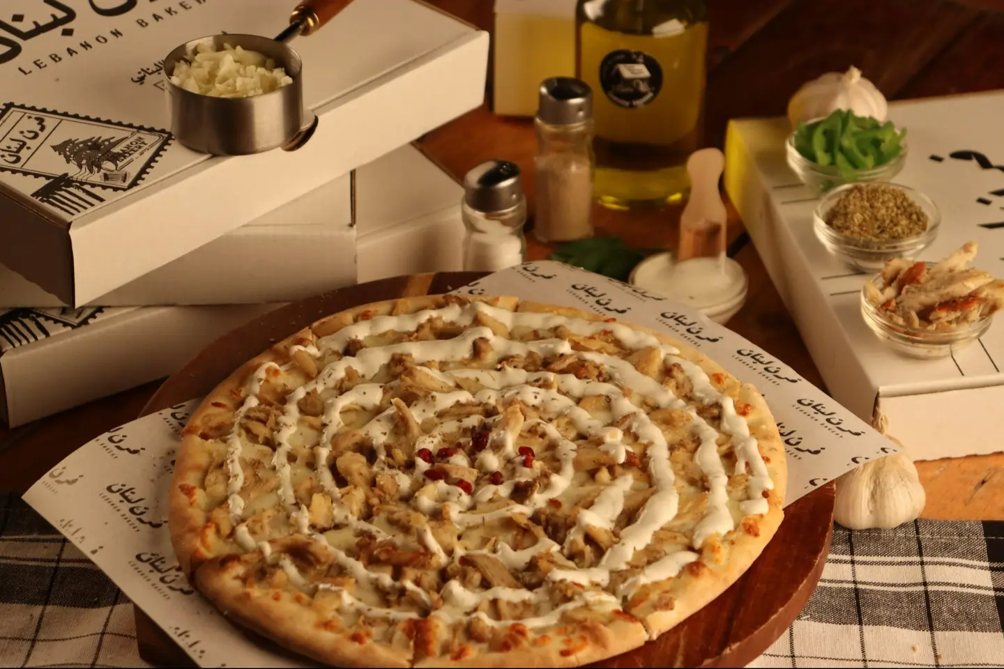 شاورما دجاج ثومية أو رانش باللبناني - رانش