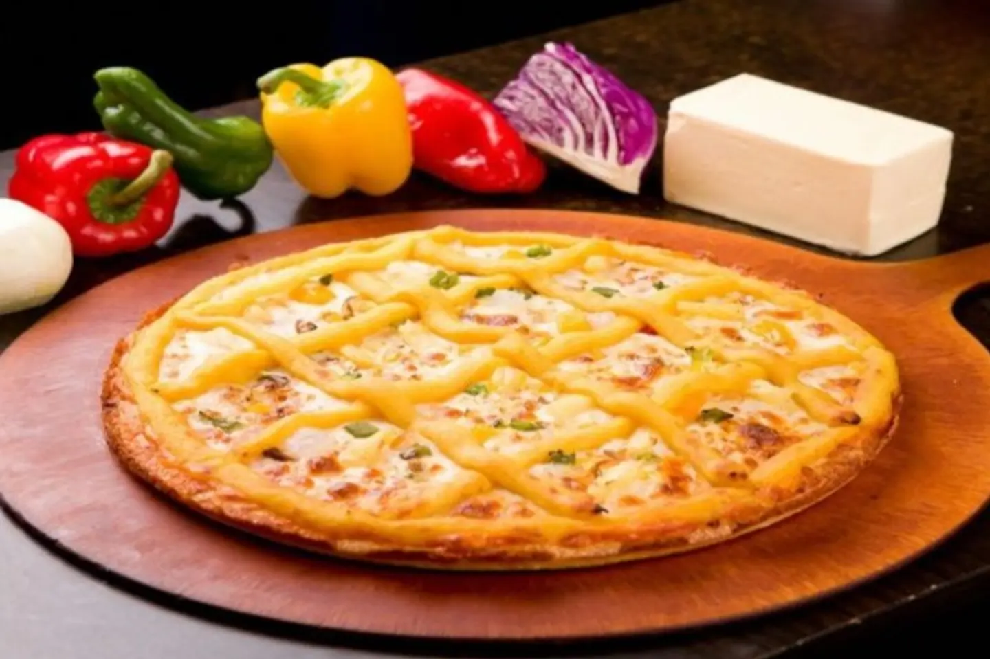 بيتزا بطاطس بالجبن - صغير