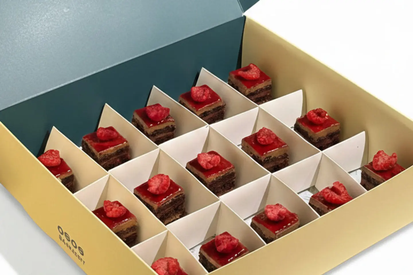 تشوكلت بيري كيك - خمسة عشر قطعة