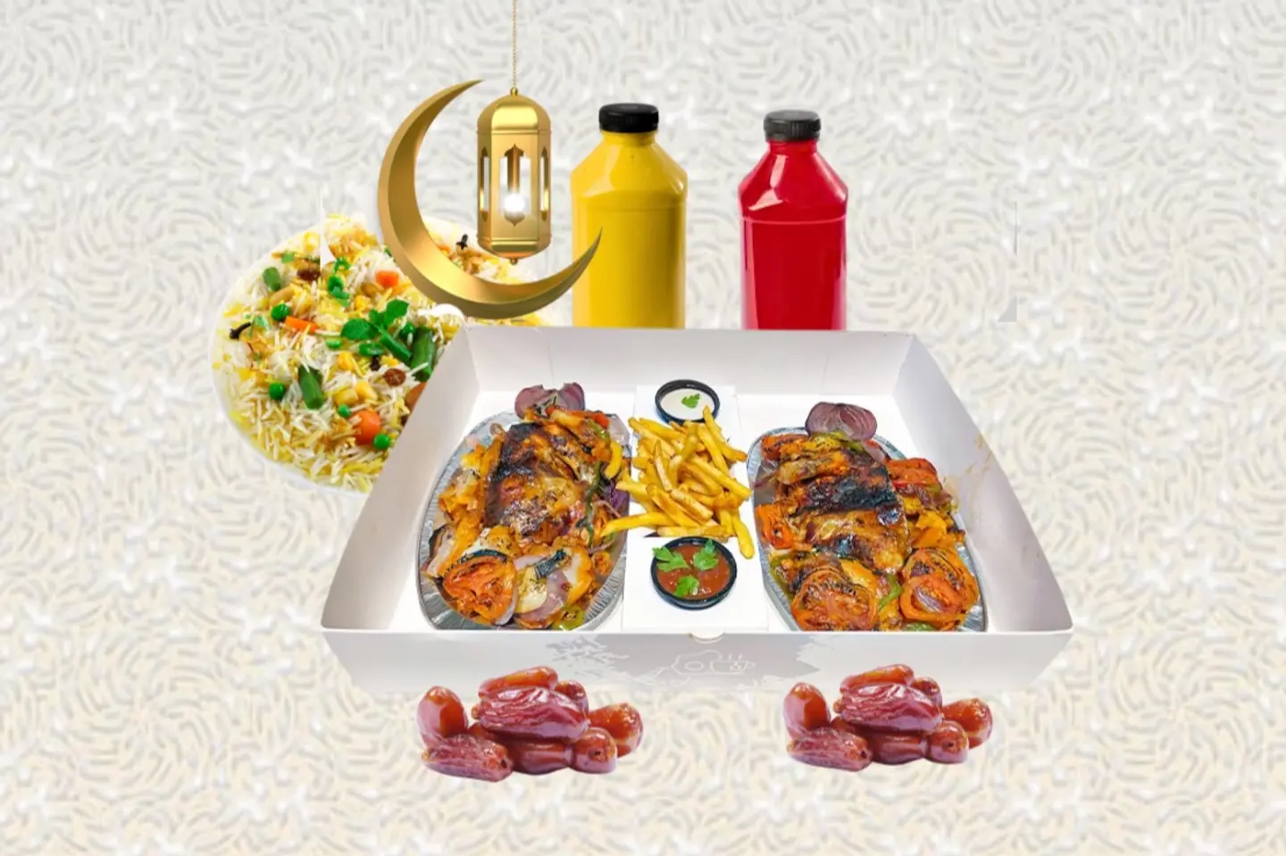 بوكس دجاج فرن - حبة كاملة