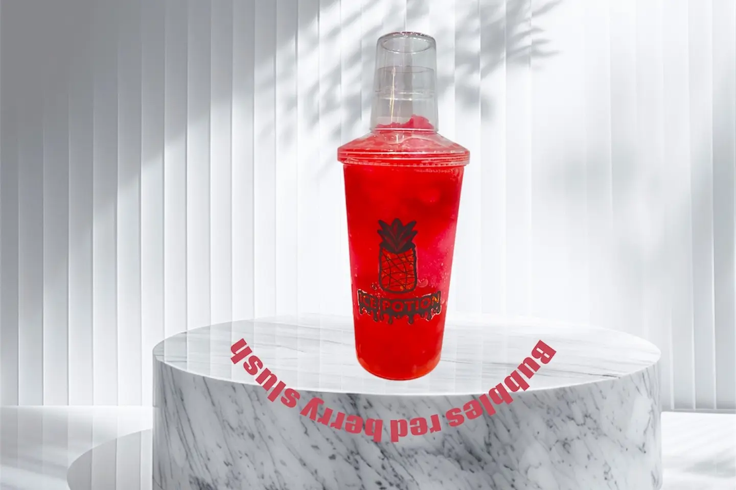 Bubbles Red Berry Slush Red Bull - Passion Fruit