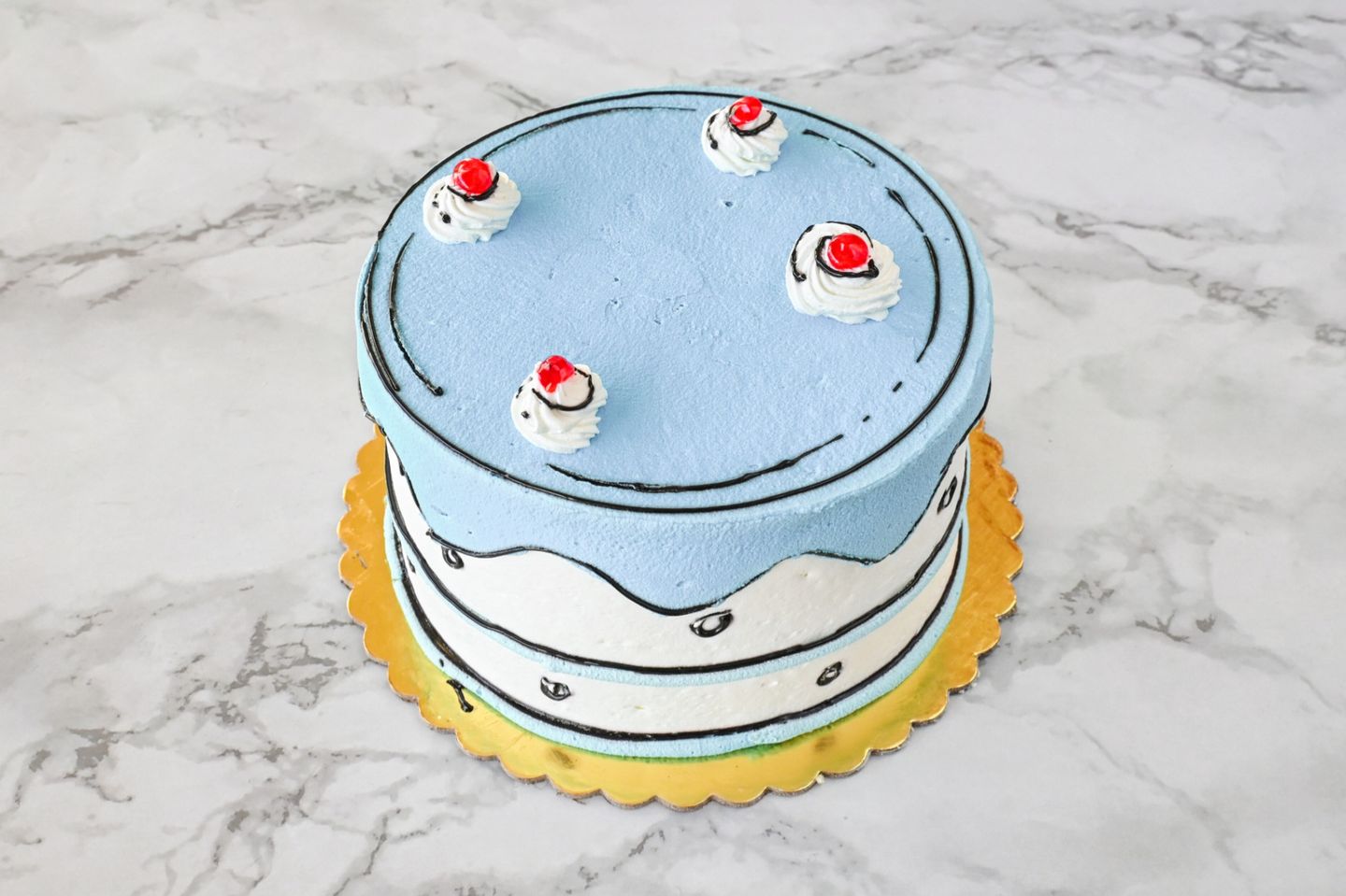Cake 3d Design  B - Small