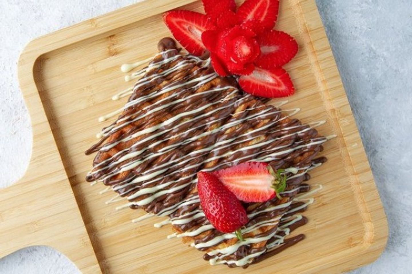 Waffle - Lotus Sauce