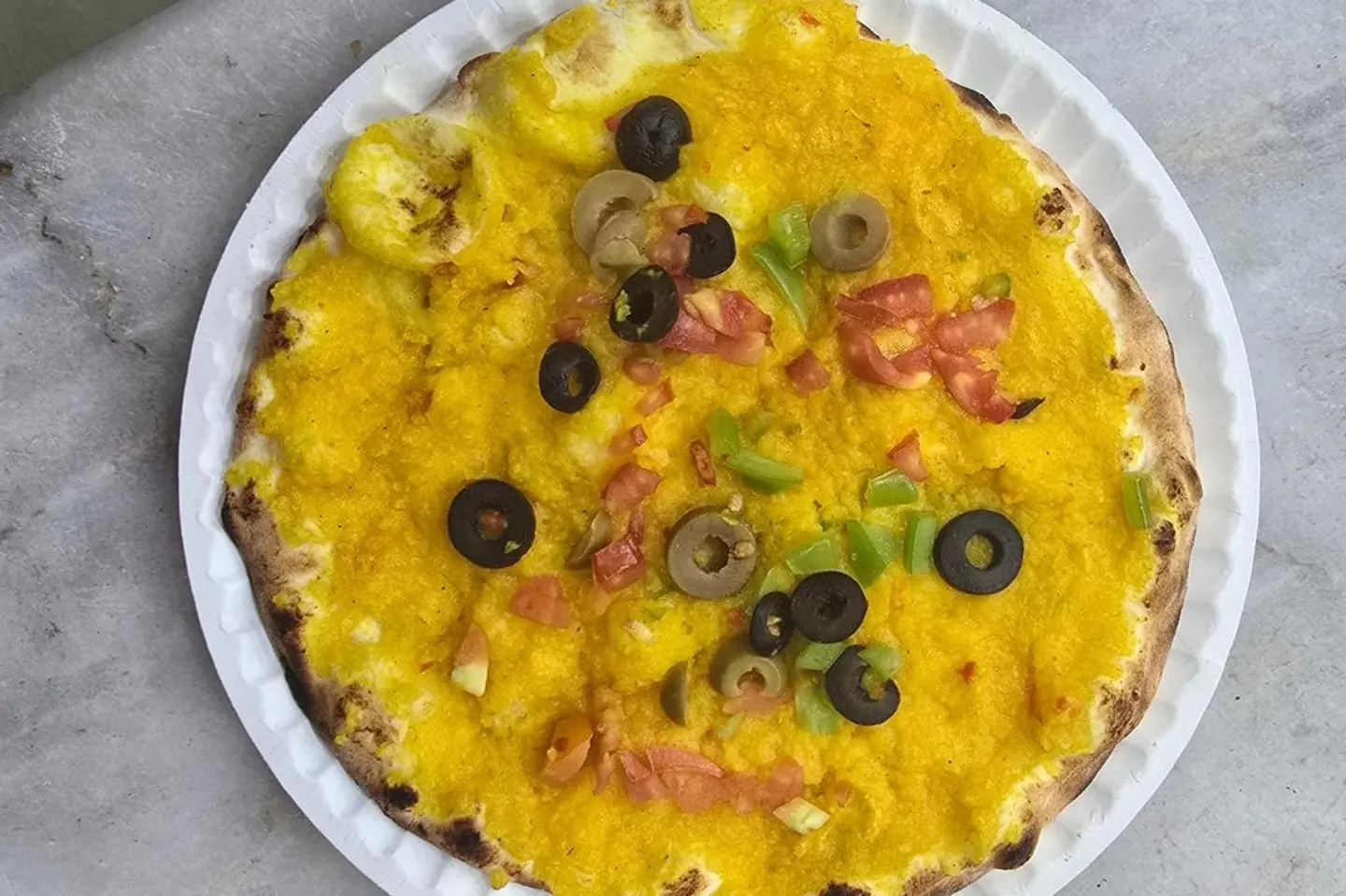 بطاطس بالخضار - وسط