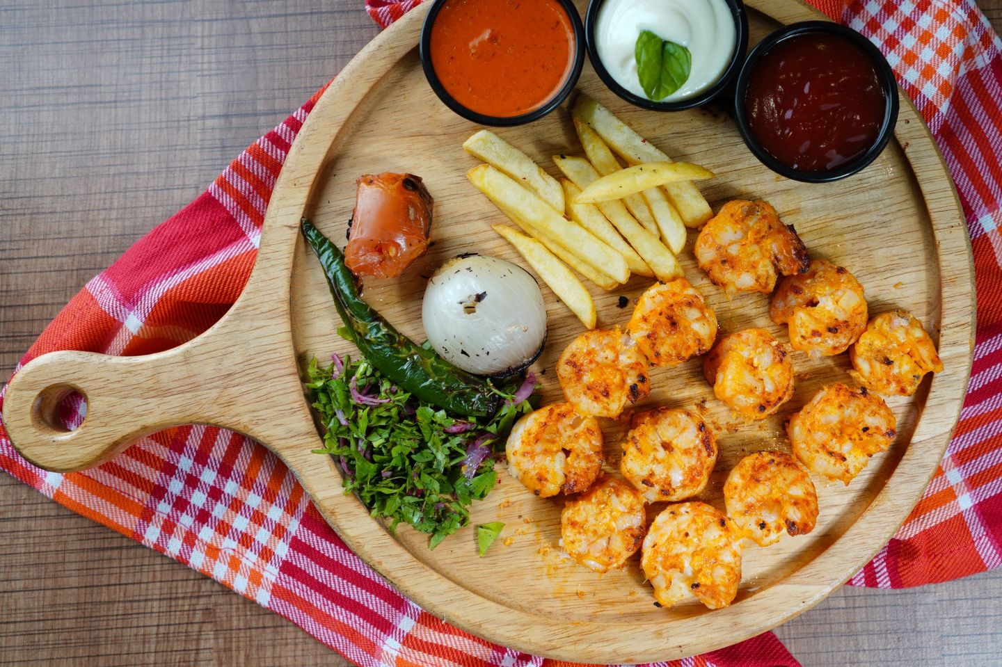 Grilled Shrimp - Half A Kilo