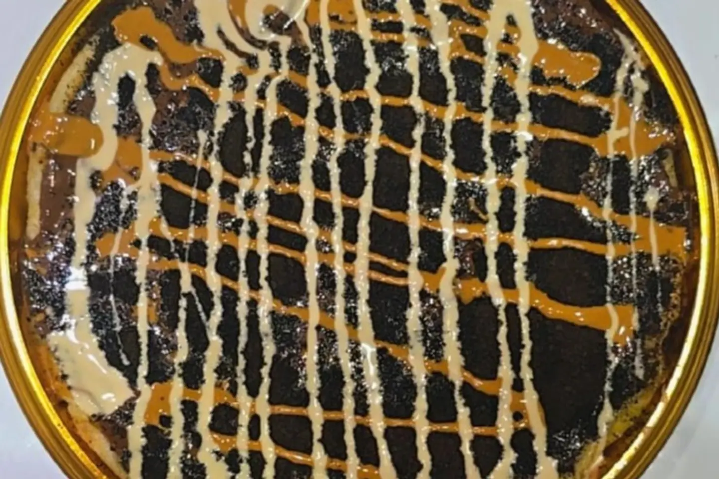 فطيره لوتس نوتيلا أوريو - وسط