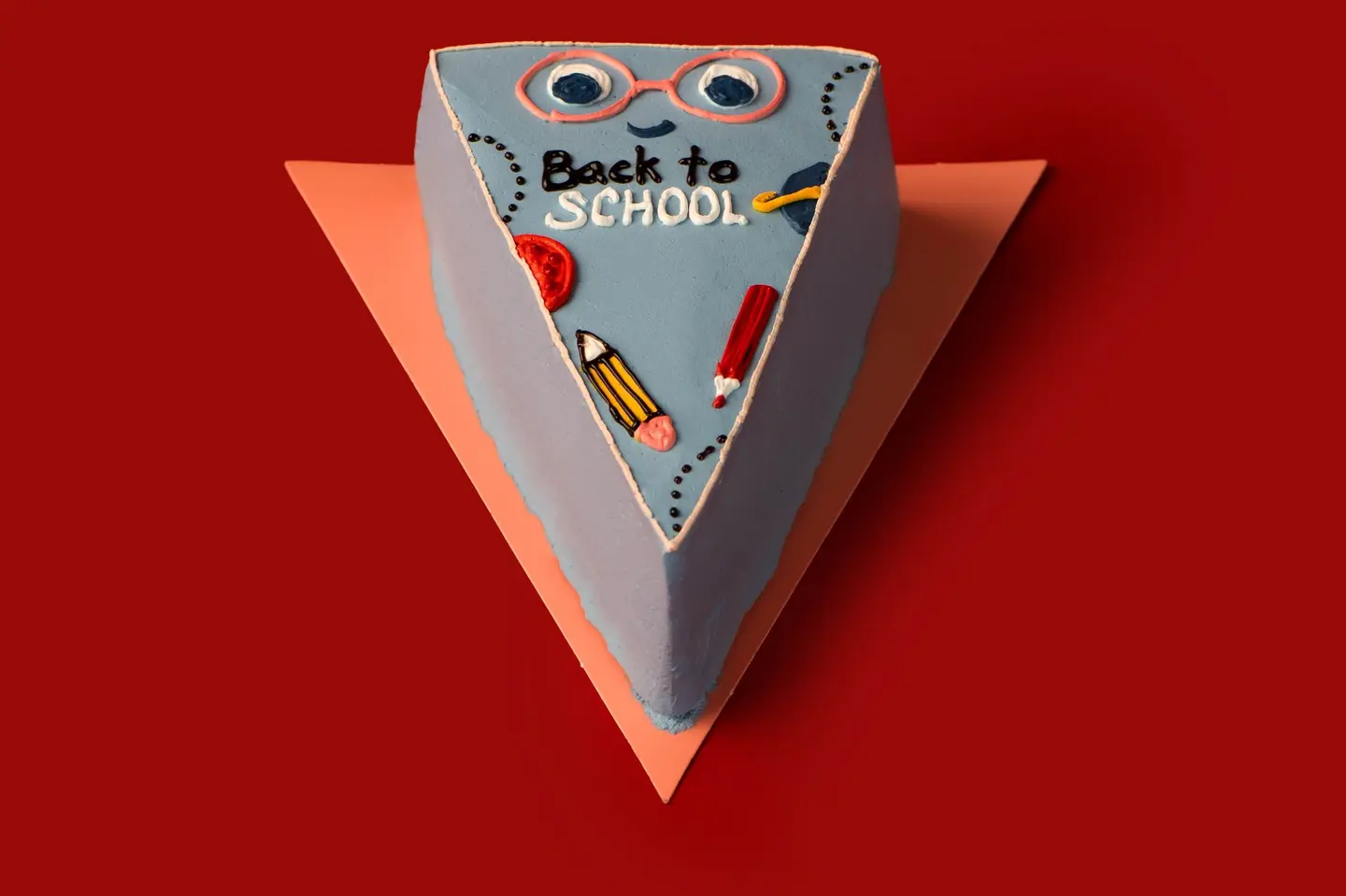 Back To School Triangle Cake A - Mango