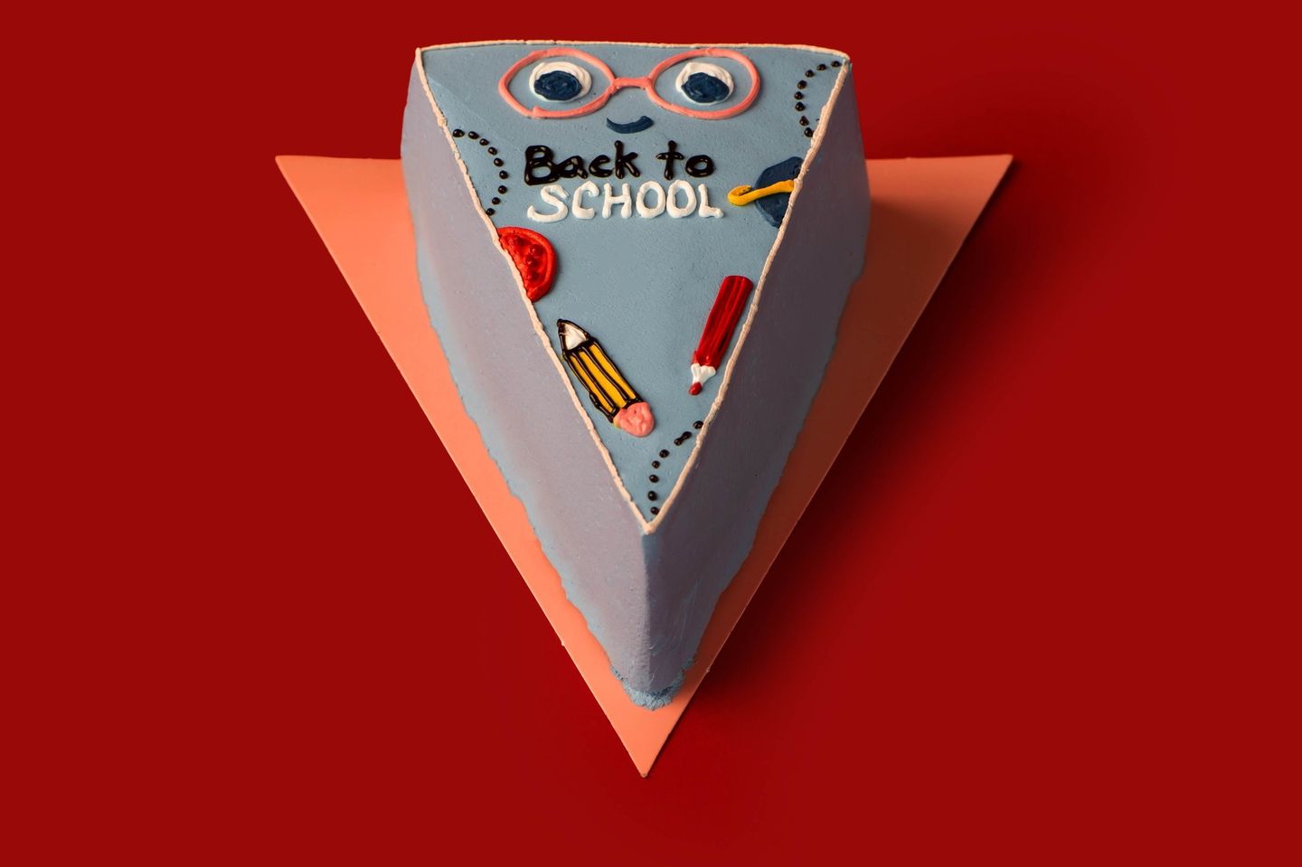 Back To School Triangle Cake A - Mango