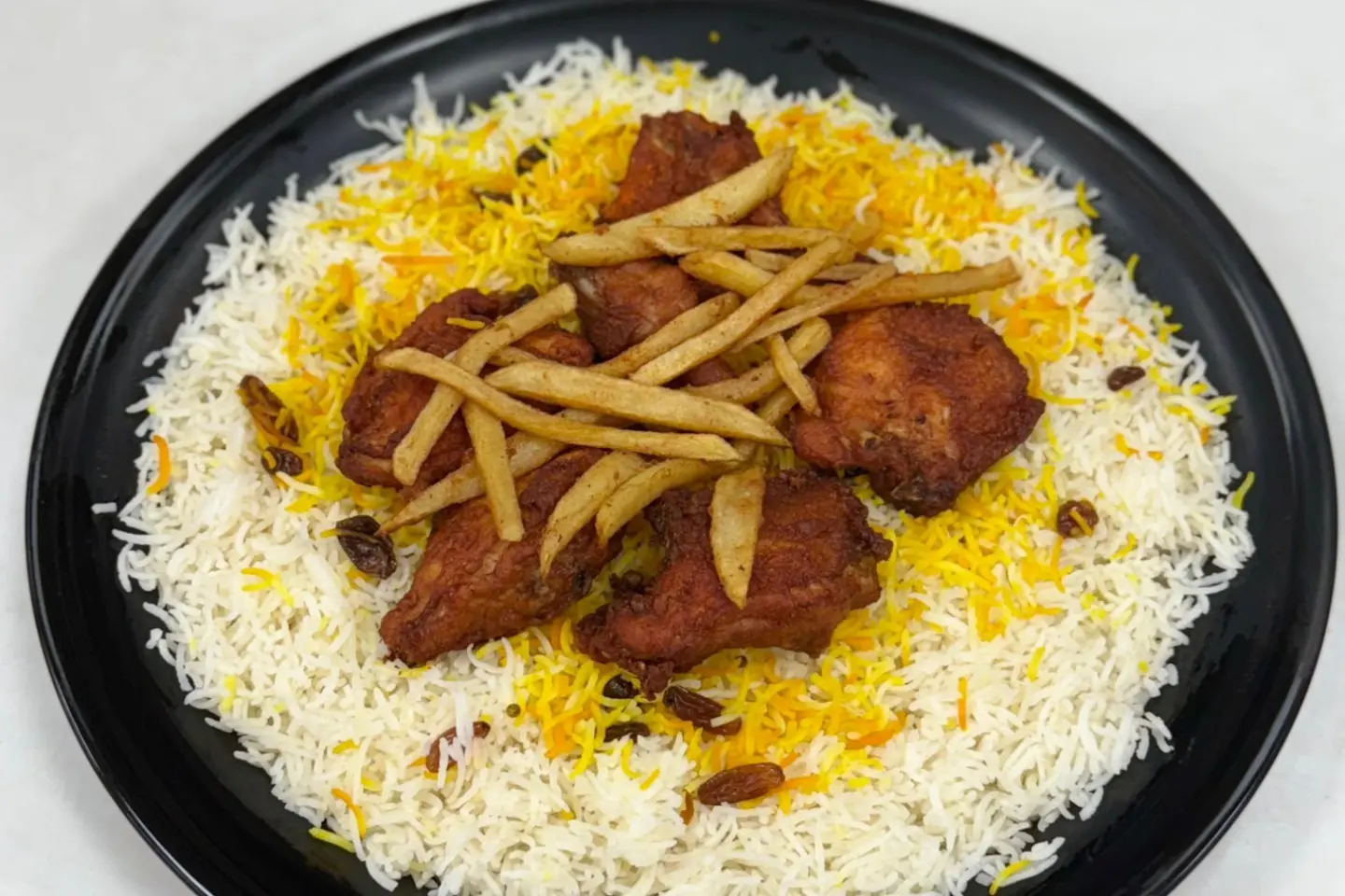 دجاج مقلي - نصف دجاج مقلي