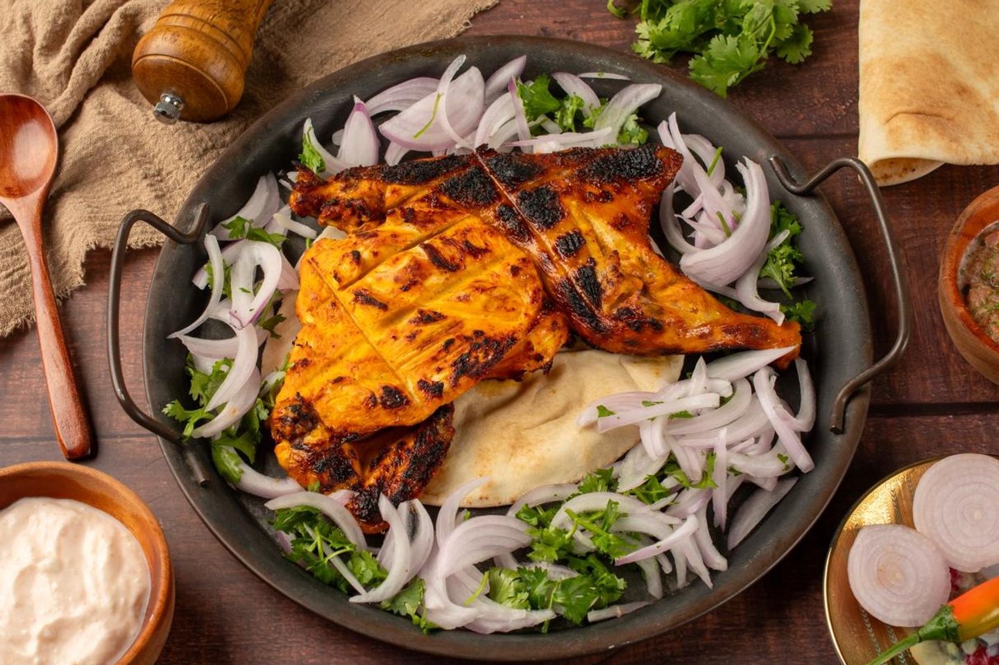 Chicken On Grilled Without Rice - Half