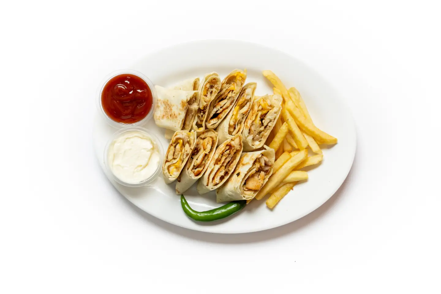 وجبة شاورما عربي - صغير