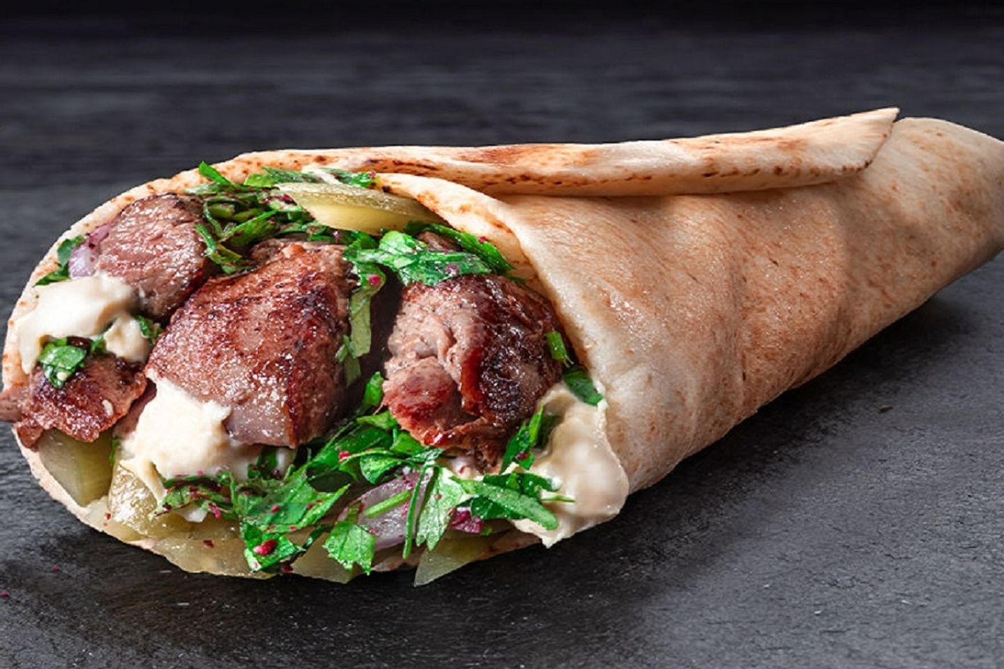 Kebab Sandwich - Meat Kebab Sandwich