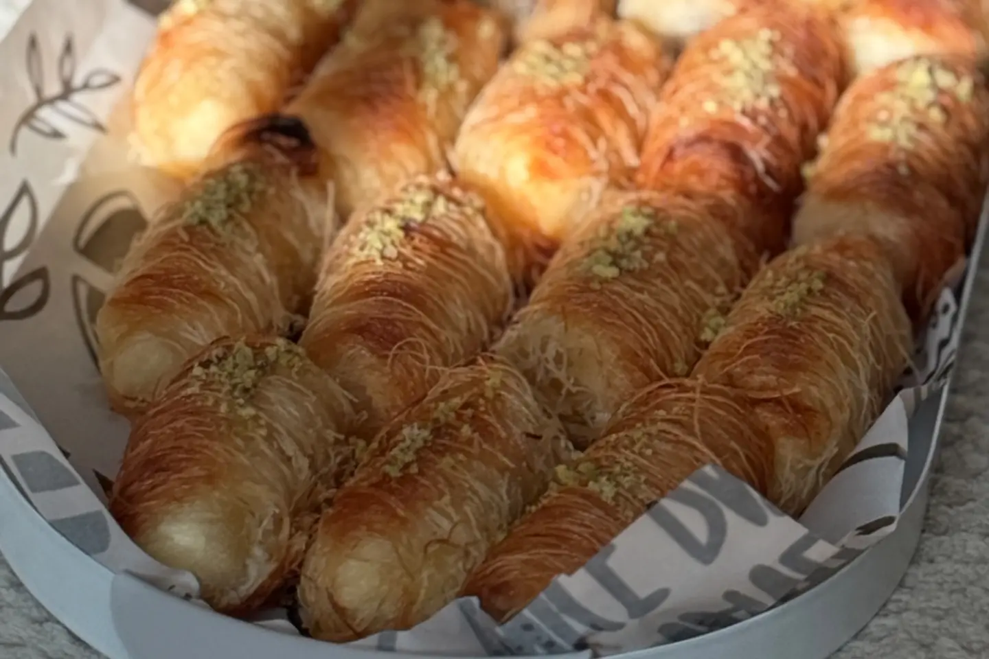 اصابع كنافة - اصابع بالتمر