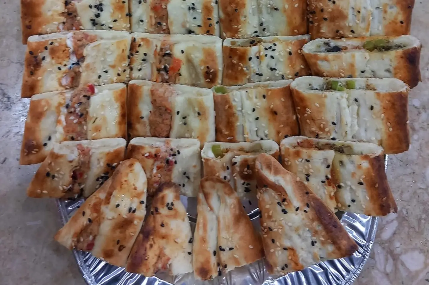 صحن مشكل فطائر - كبير