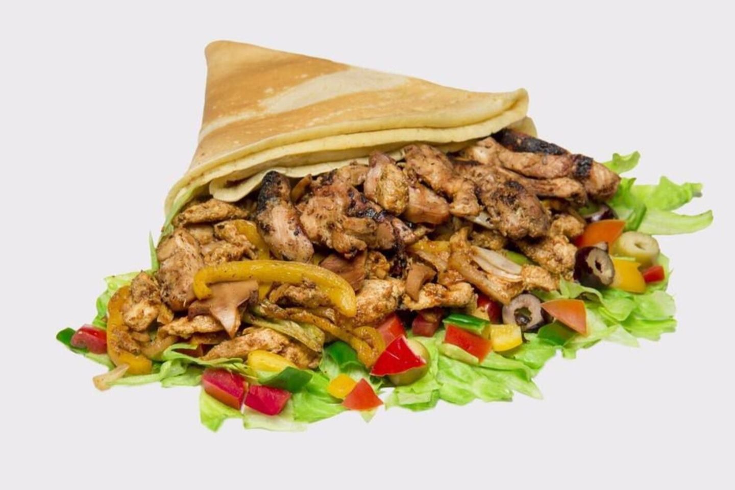 Chicken Fajita Crepe - Sandwich