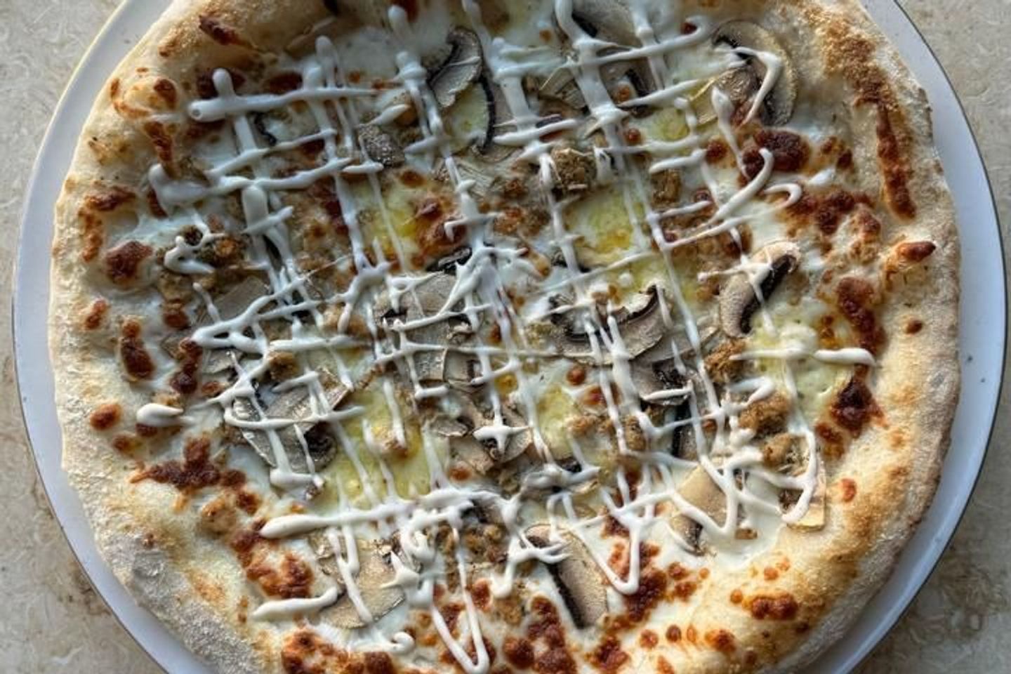 Chicken Ranch Pizza - Big