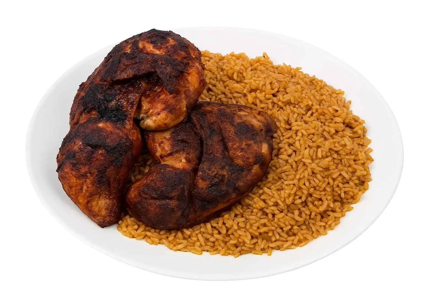 حبة دجاج شواية على الفحم - حبة دجاج