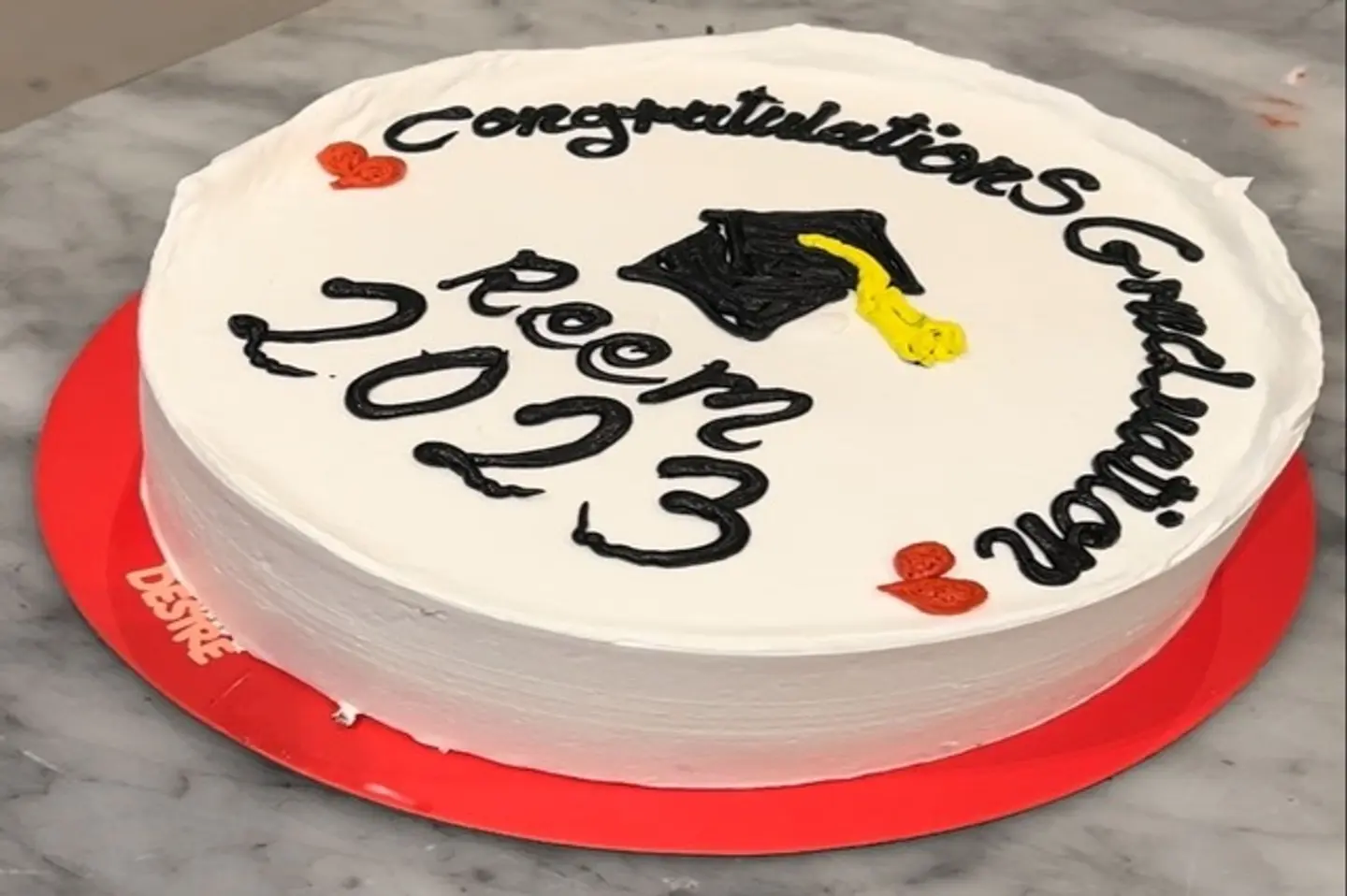 Graduation Cake  - Oreo