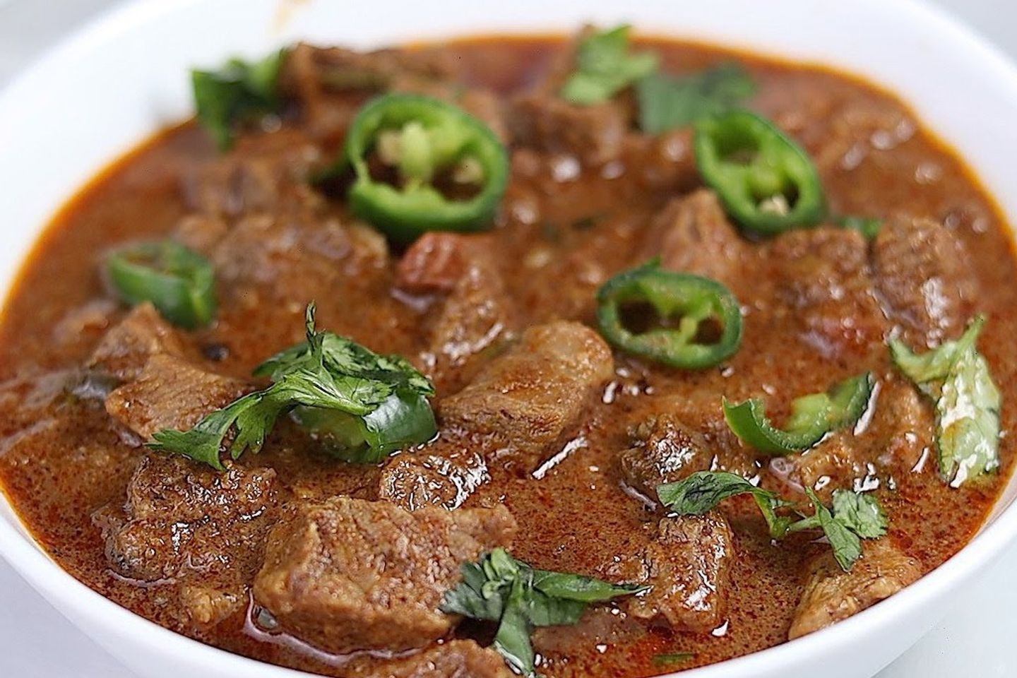 Indian Spicy Mutton Curry - Big Bowl