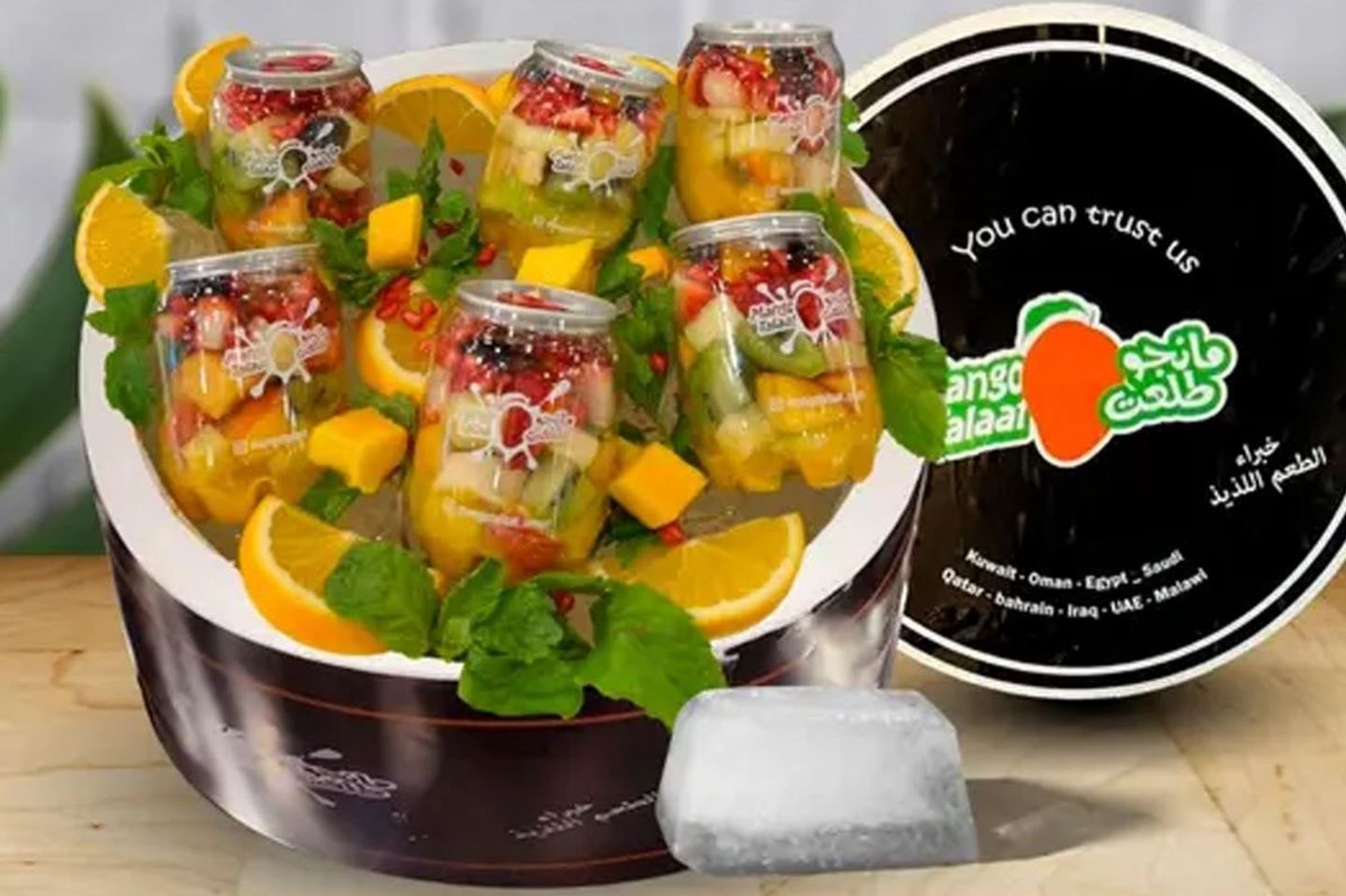 Box Mini Can Fruits - Box Mini Can Fruits 20 Pcs
