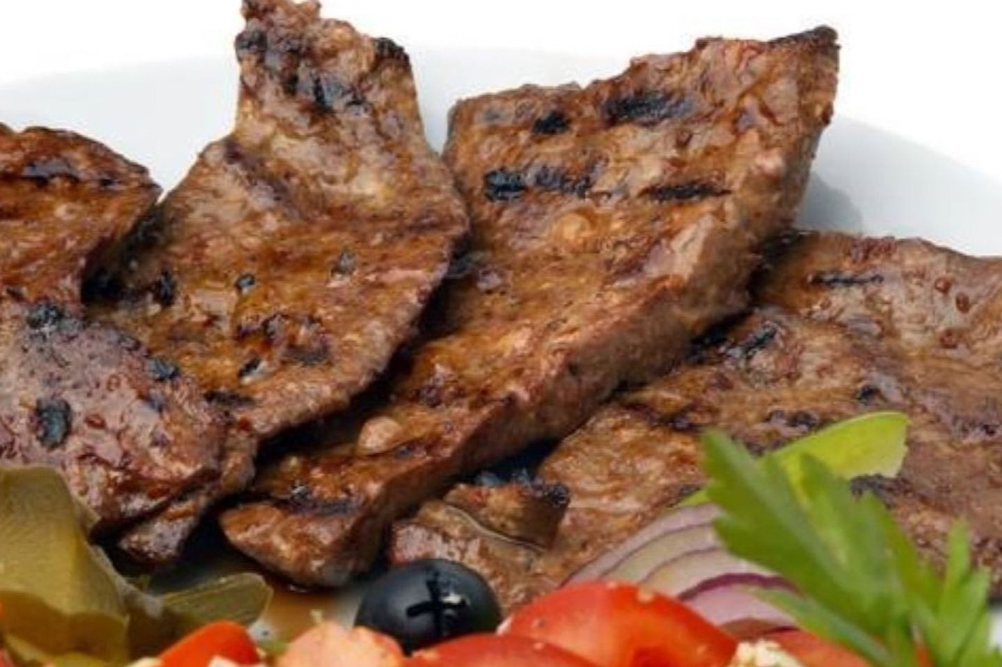 كبدة مشوية على الفحم - ١/٤ كيلو