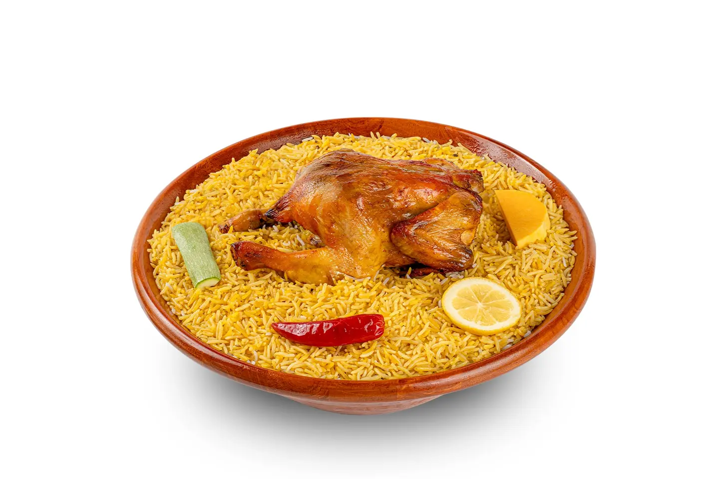 Chicken Shwaya With Rice - Whole Chicken