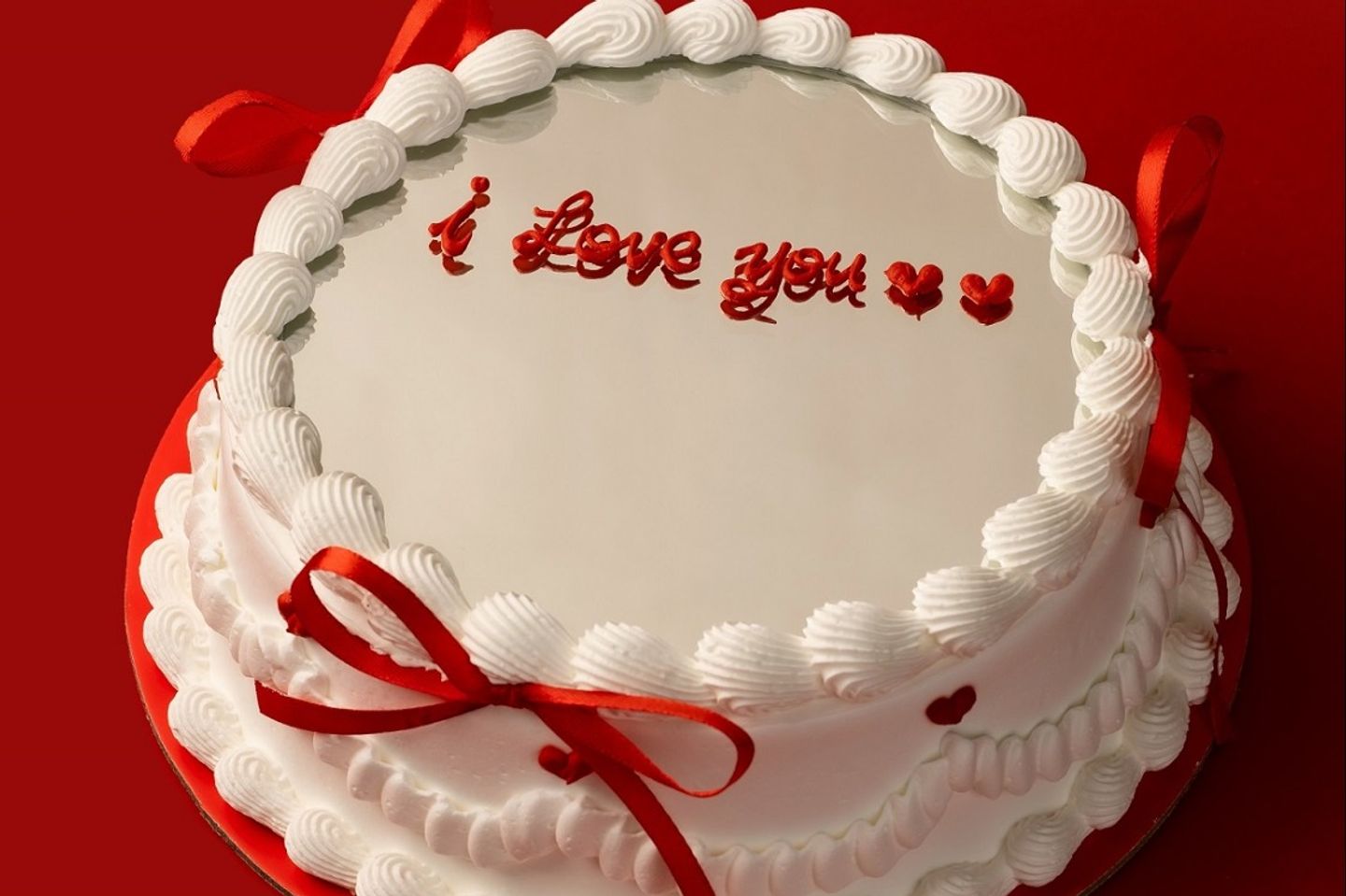 Valentine Mirror Cake 2025 - Chocolate