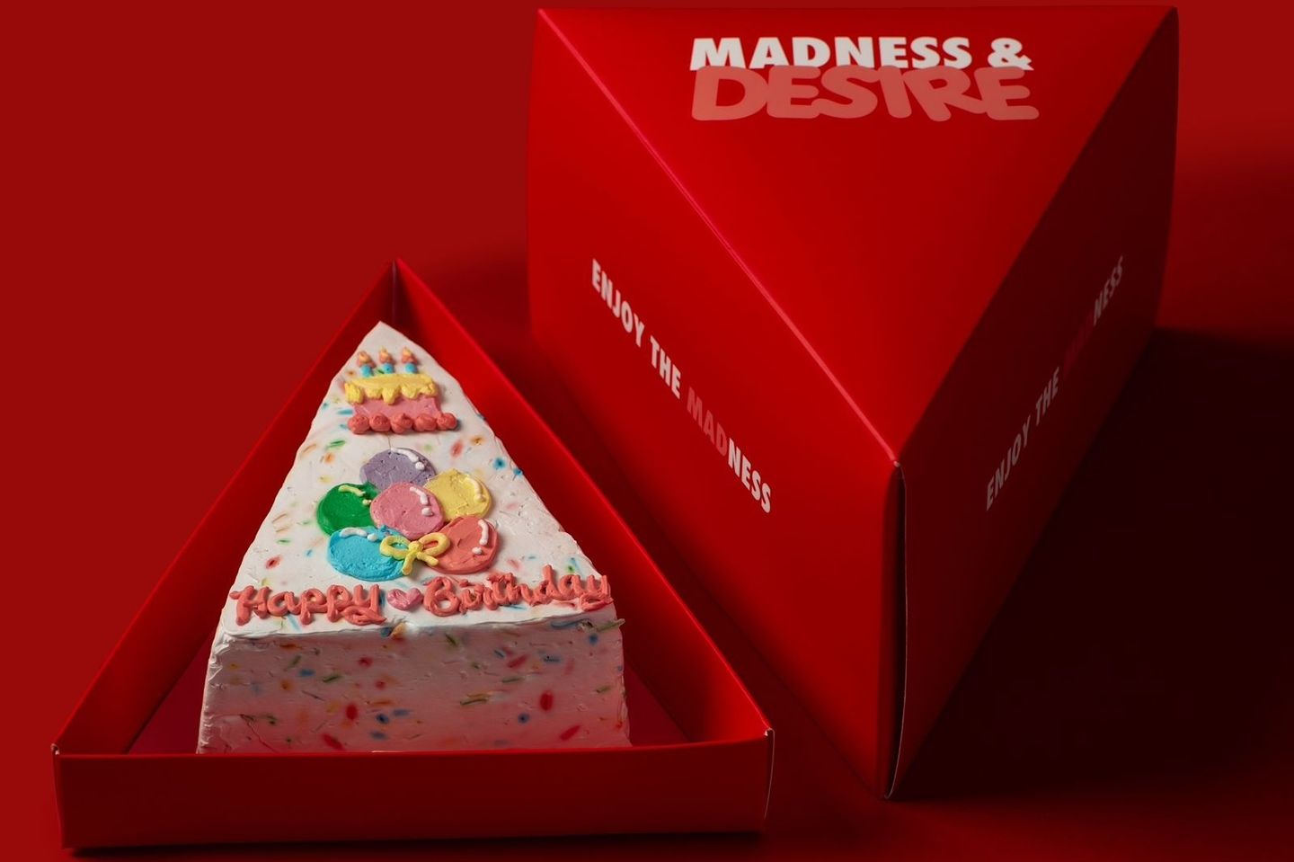 Triangle Birthday Cake - Chocolate