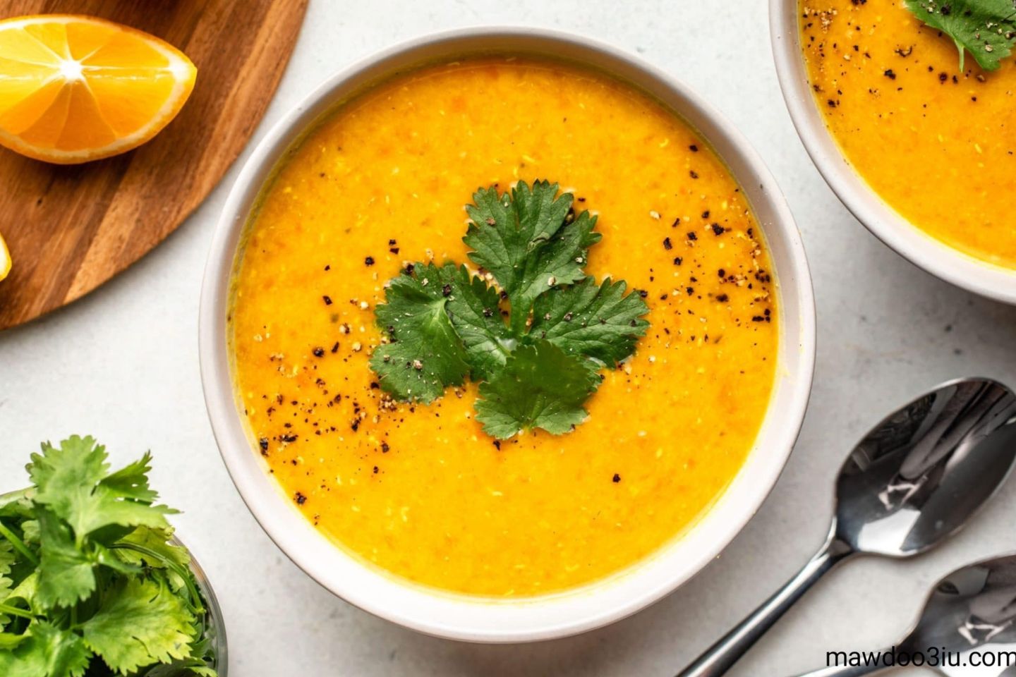 شوربة العدس - شوربة العدس وسط