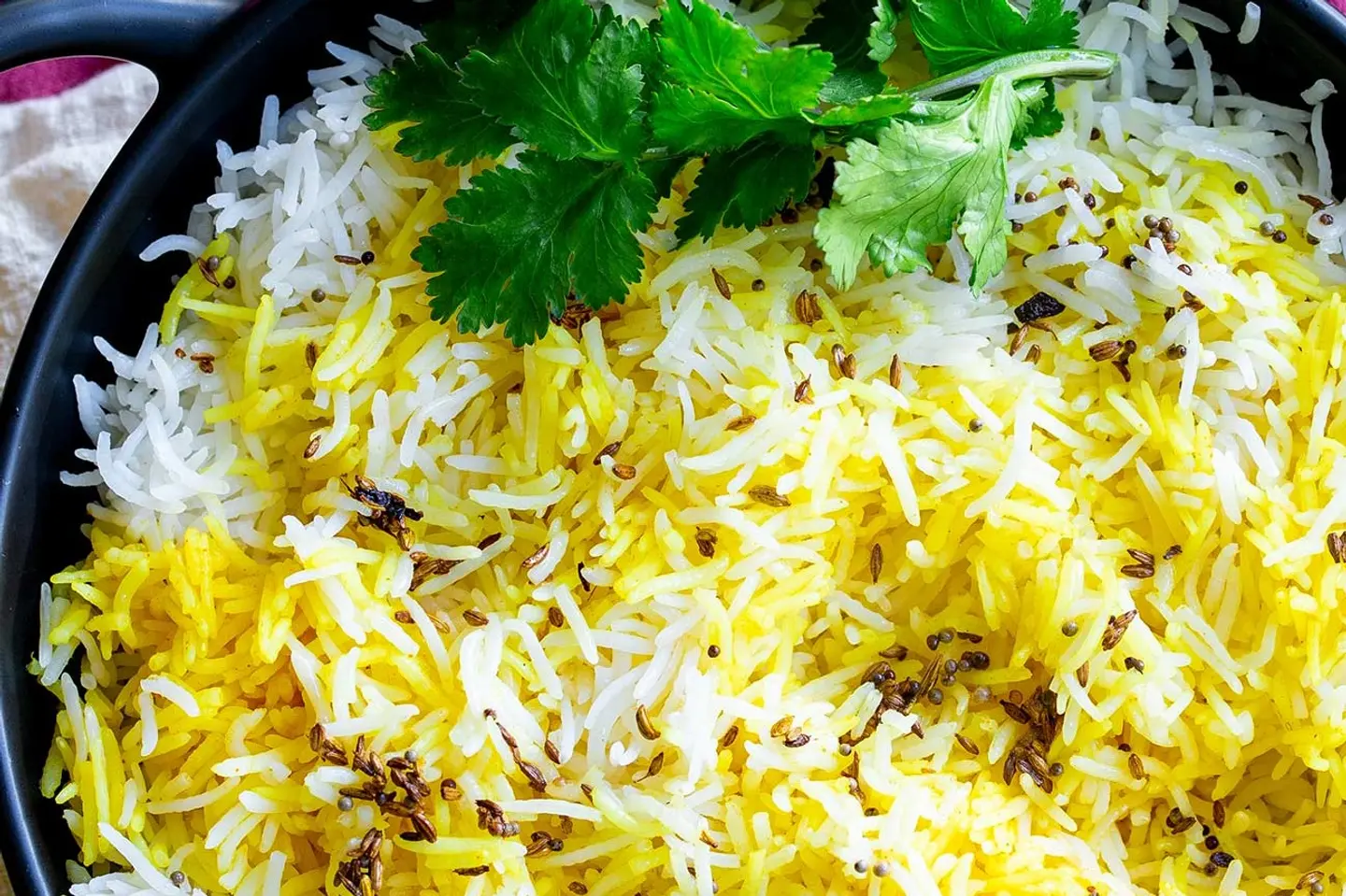 أرز برياني من مطبخنا أرز فقط - جزء النظام الغذائي للأطفال