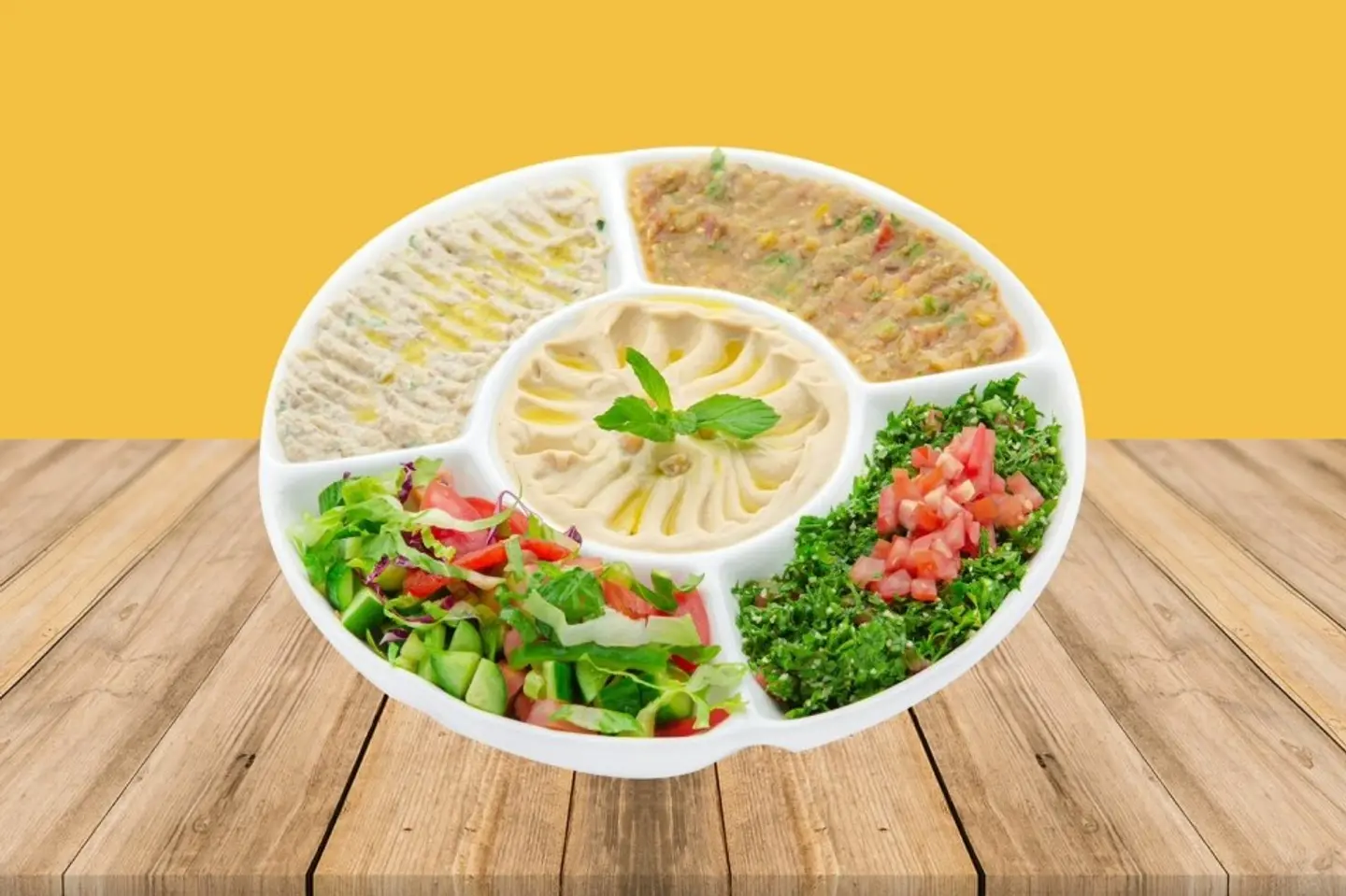 صحن مقبلات مشكل - صغير