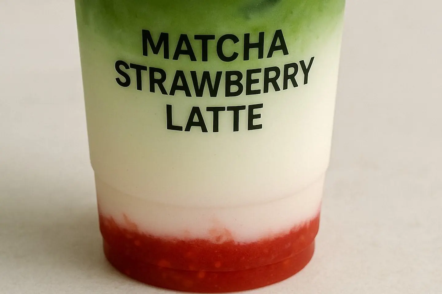 Matcha Strawberry Latte - Medium