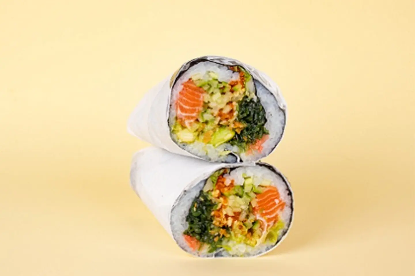 Crunchy Salmon Sashimi Burrito - Large