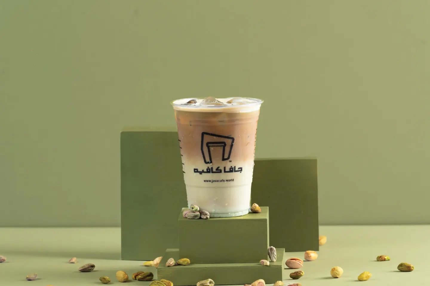 Iced Pistachio Latte - Tall Size