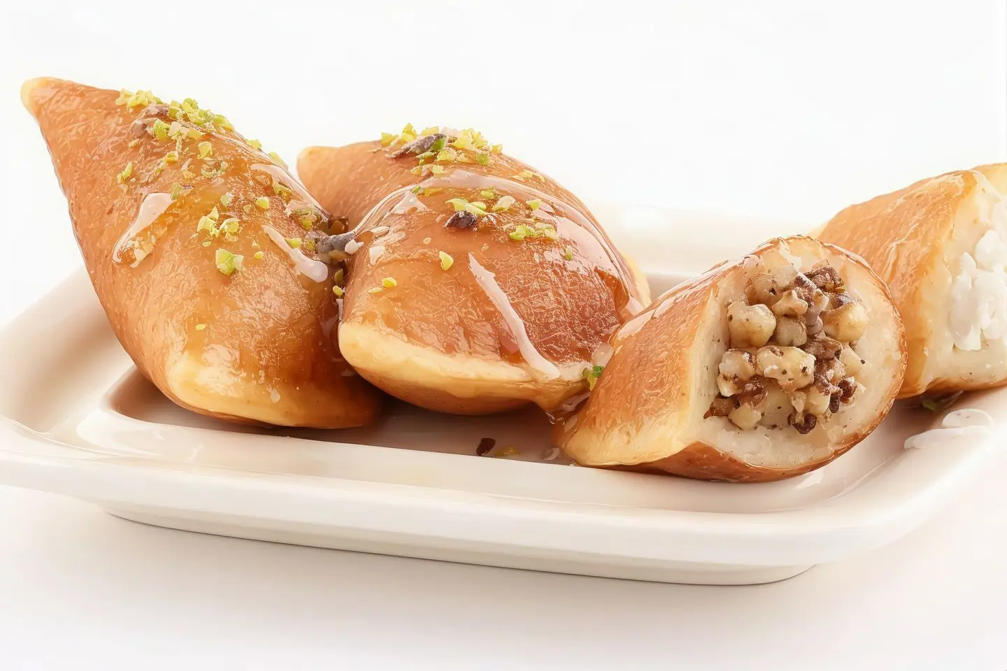 قطايف بالجوز  - نصف كيلو