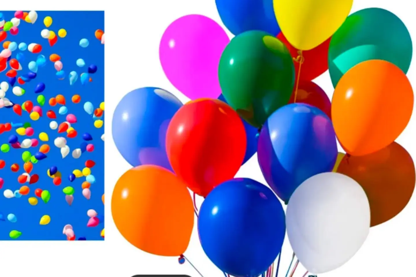 هليوم بالون - ازرق غامق