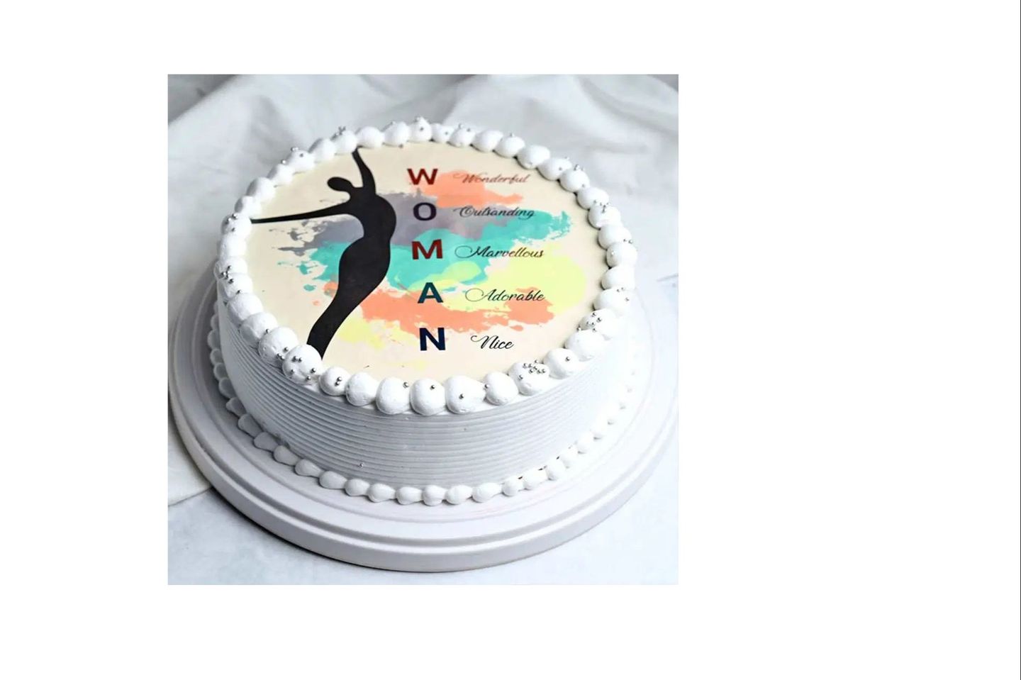 Womens Day Cake - Medium