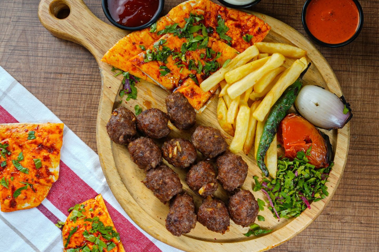 Grated Meat With Cheese - For One Person