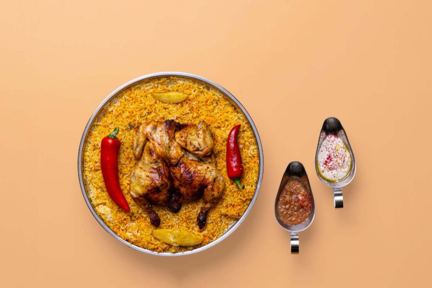 Chicken Mandi Kashta - Whole Chicken